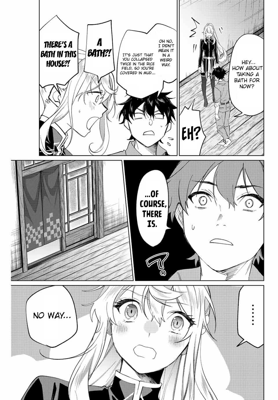 Tanbo de Hirotta Onna Kishi, Inaka de Ore no Yome da to Omowareteiru Chapter 2 page 4 - 