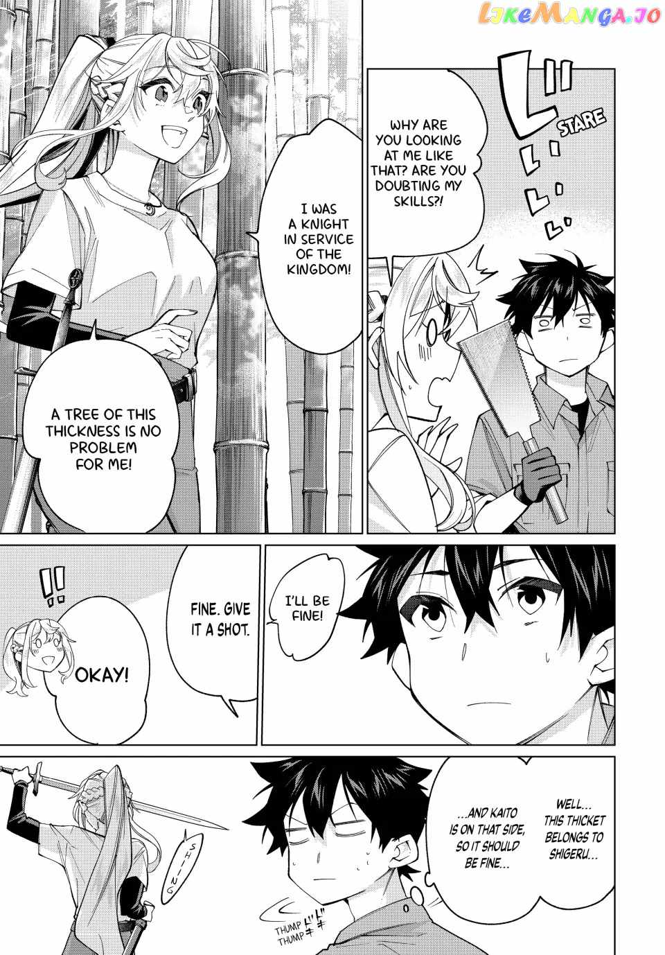 Tanbo de Hirotta Onna Kishi, Inaka de Ore no Yome da to Omowareteiru Chapter 20 page 13 - 