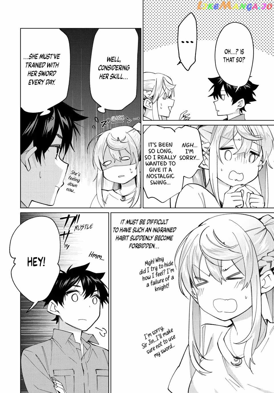 Tanbo de Hirotta Onna Kishi, Inaka de Ore no Yome da to Omowareteiru Chapter 20 page 18 - 