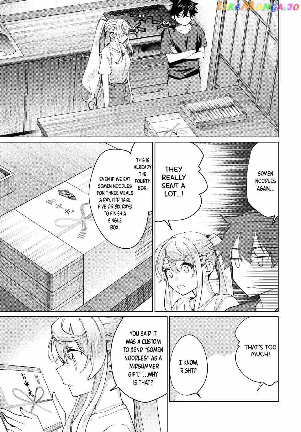 Tanbo de Hirotta Onna Kishi, Inaka de Ore no Yome da to Omowareteiru Chapter 20 page 7 - 