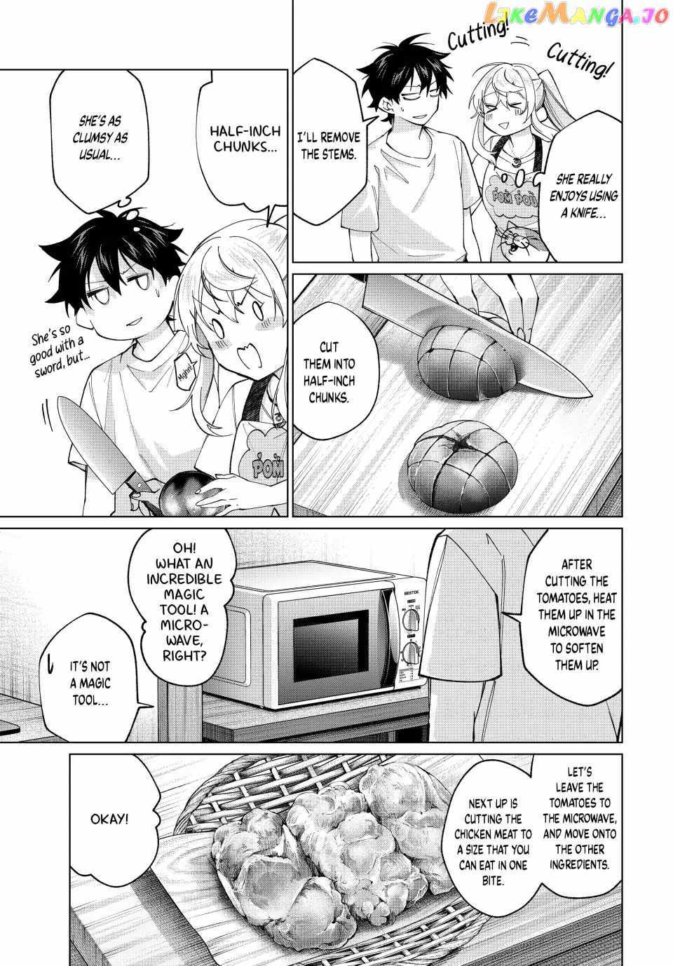 Tanbo de Hirotta Onna Kishi, Inaka de Ore no Yome da to Omowareteiru Chapter 24 page 5 - 