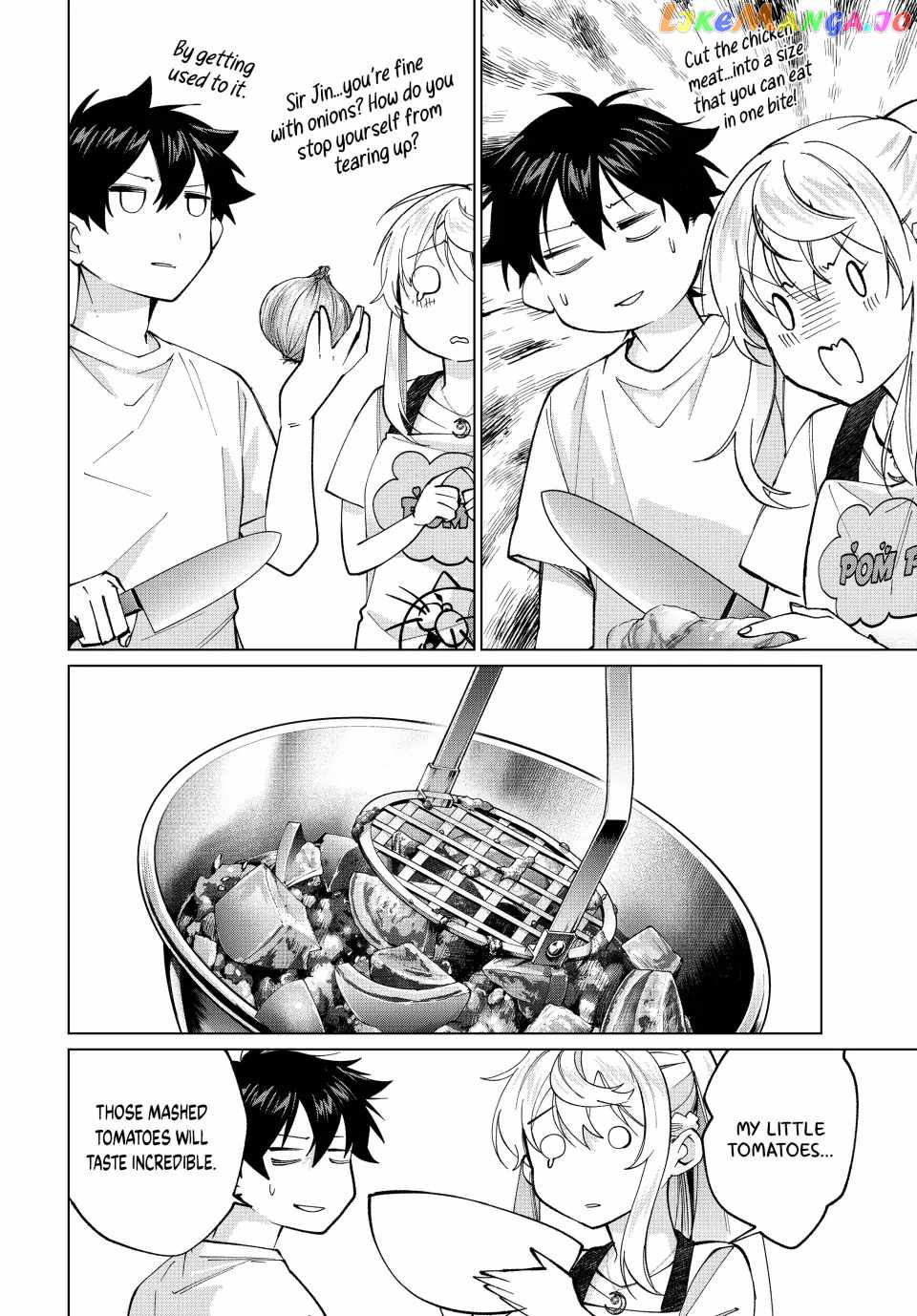 Tanbo de Hirotta Onna Kishi, Inaka de Ore no Yome da to Omowareteiru Chapter 24 page 6 - 