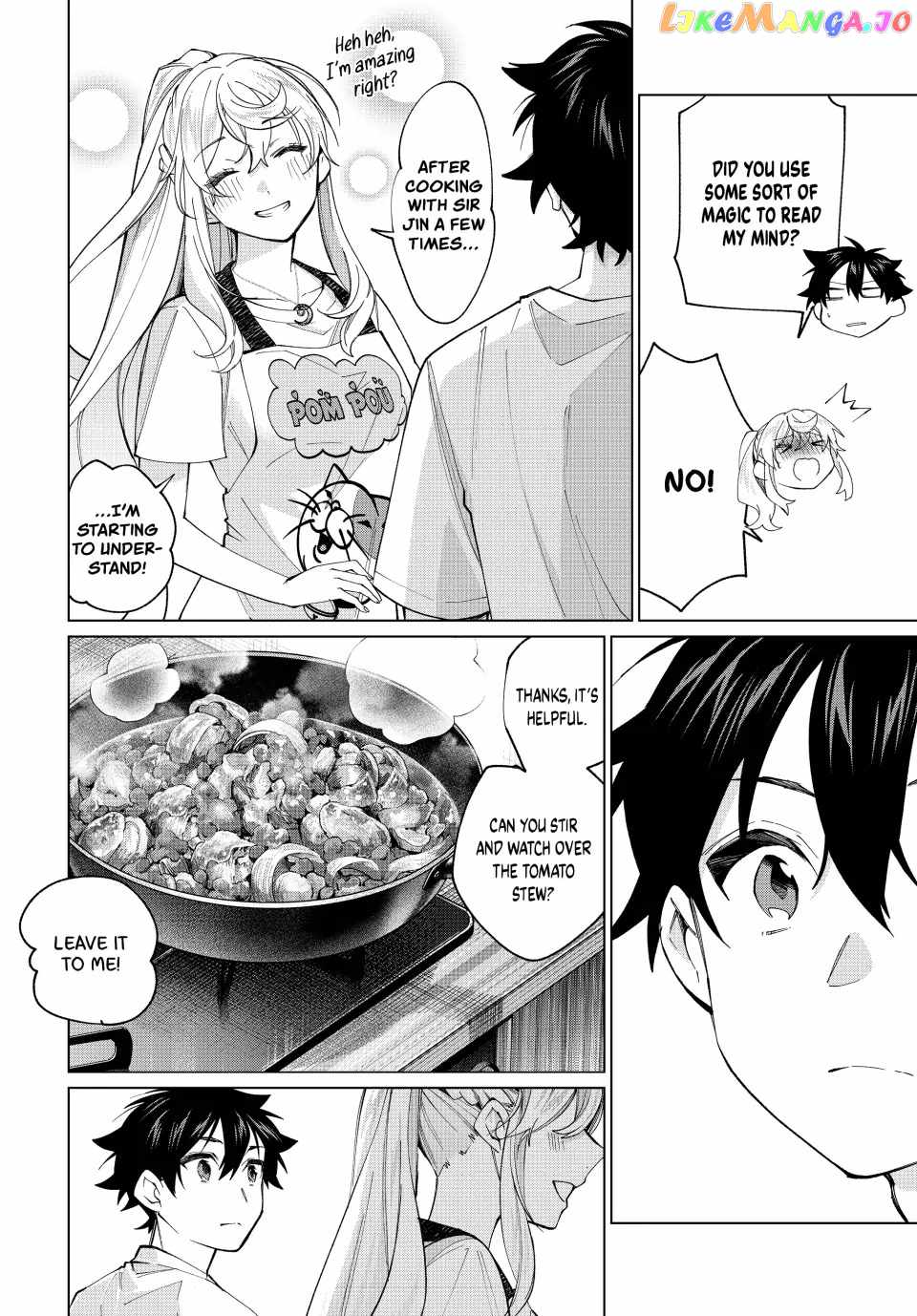 Tanbo de Hirotta Onna Kishi, Inaka de Ore no Yome da to Omowareteiru Chapter 24 page 8 - 