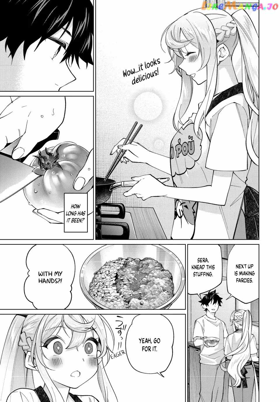 Tanbo de Hirotta Onna Kishi, Inaka de Ore no Yome da to Omowareteiru Chapter 24 page 9 - 