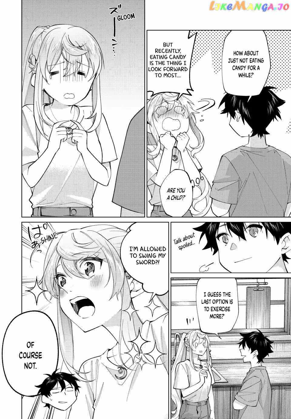 Tanbo de Hirotta Onna Kishi, Inaka de Ore no Yome da to Omowareteiru Chapter 25 page 12 - 