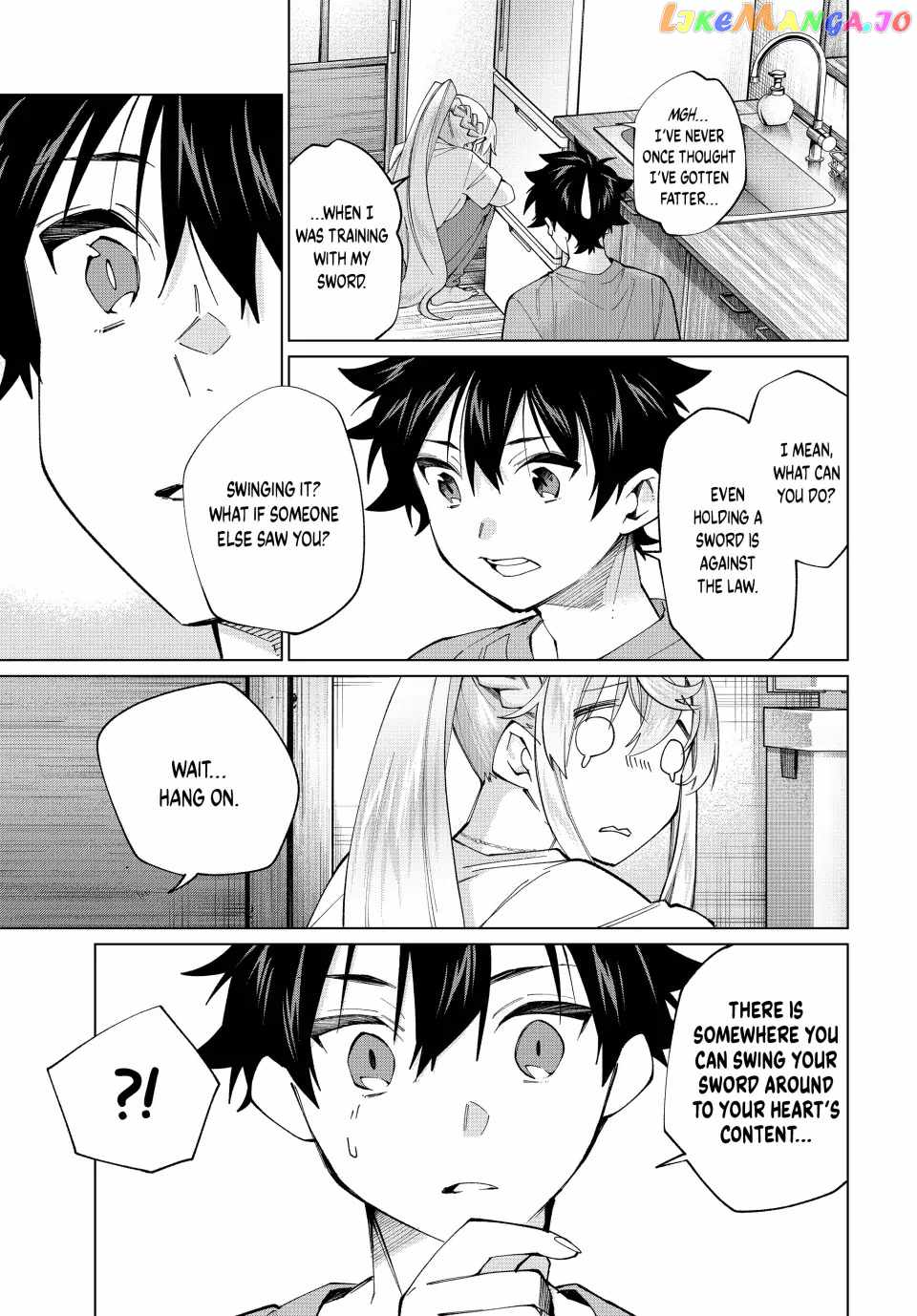 Tanbo de Hirotta Onna Kishi, Inaka de Ore no Yome da to Omowareteiru Chapter 25 page 13 - 