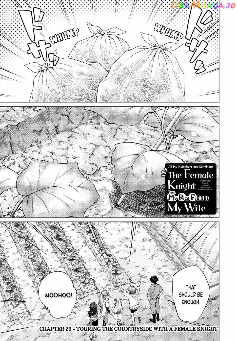 Tanbo de Hirotta Onna Kishi, Inaka de Ore no Yome da to Omowareteiru Chapter 29 page 2 - 