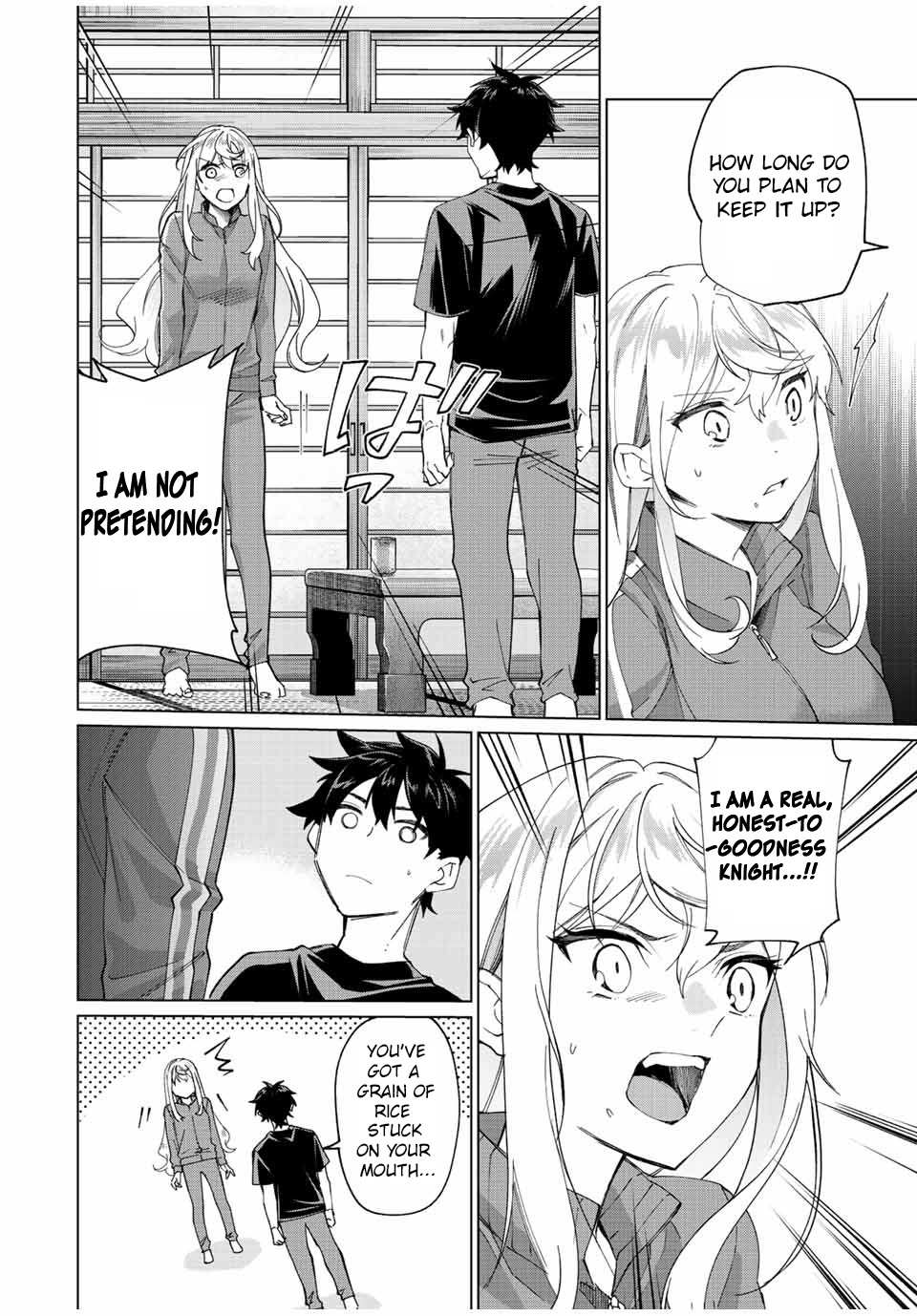 Tanbo de Hirotta Onna Kishi, Inaka de Ore no Yome da to Omowareteiru Chapter 3 page 14 - 