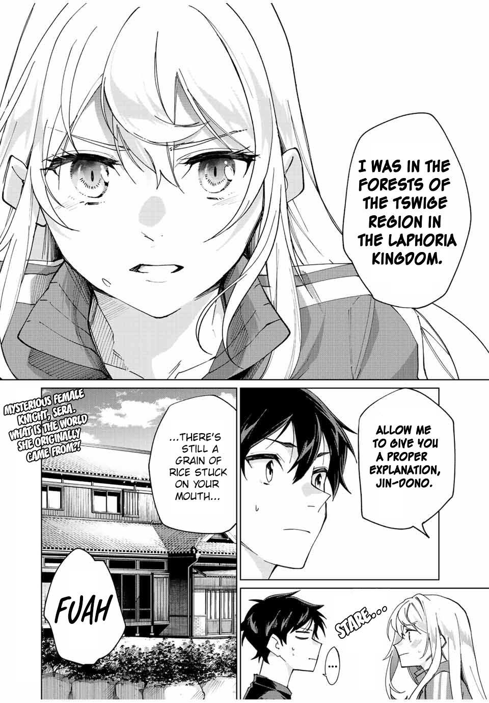 Tanbo de Hirotta Onna Kishi, Inaka de Ore no Yome da to Omowareteiru Chapter 3 page 16 - 