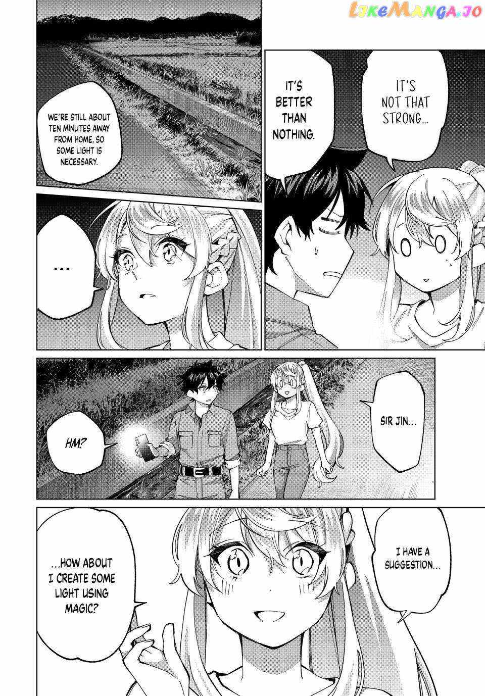 Tanbo de Hirotta Onna Kishi, Inaka de Ore no Yome da to Omowareteiru Chapter 34 page 9 - 