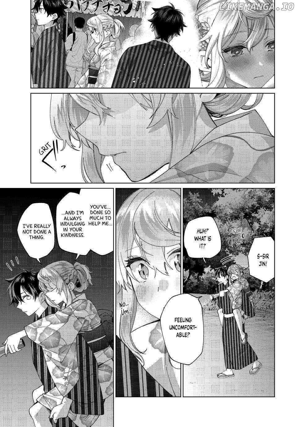 Tanbo de Hirotta Onna Kishi, Inaka de Ore no Yome da to Omowareteiru Chapter 38 page 13 - 