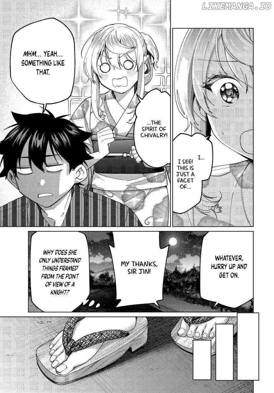 Tanbo de Hirotta Onna Kishi, Inaka de Ore no Yome da to Omowareteiru Chapter 38 page 9 - 