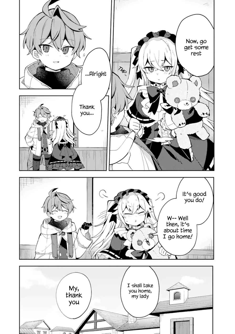Tanbo de Hirotta Onna Kishi, Inaka de Ore no Yome da to Omowareteiru Chapter 4.1 page 5 - 