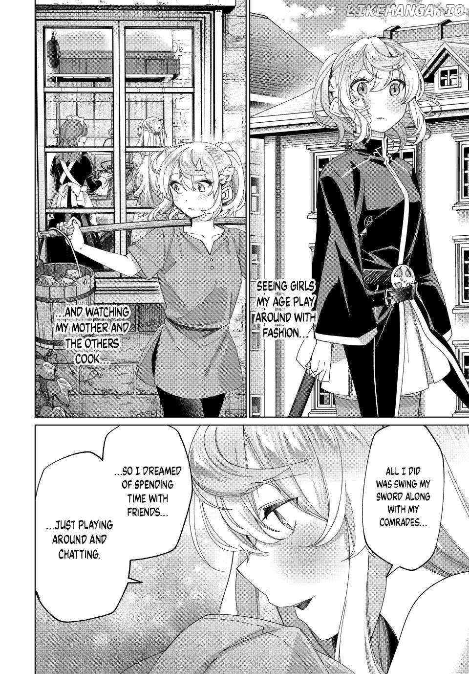 Tanbo de Hirotta Onna Kishi, Inaka de Ore no Yome da to Omowareteiru Chapter 4.2 page 13 - 
