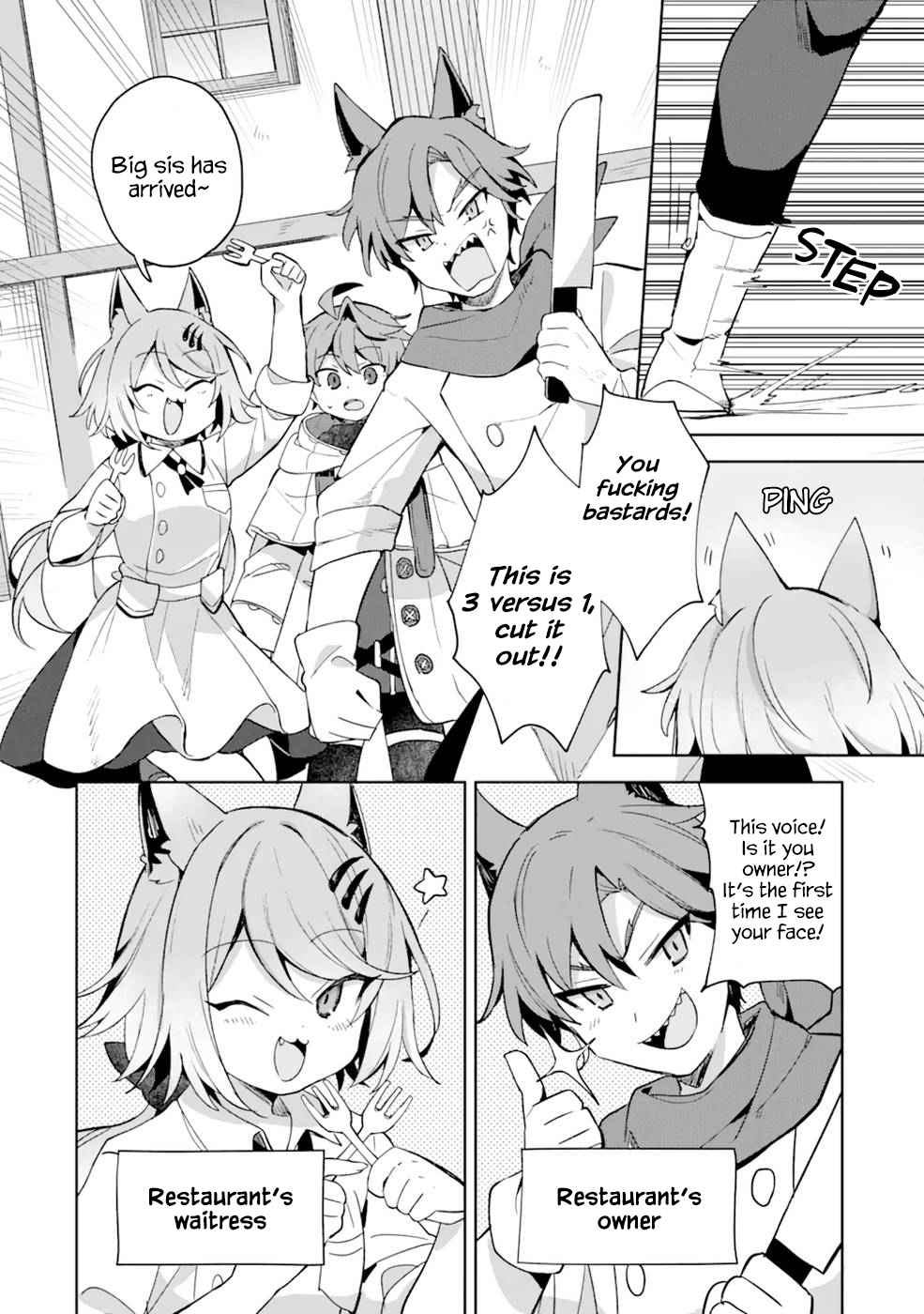 Tanbo de Hirotta Onna Kishi, Inaka de Ore no Yome da to Omowareteiru Chapter 4.2 page 10 - 