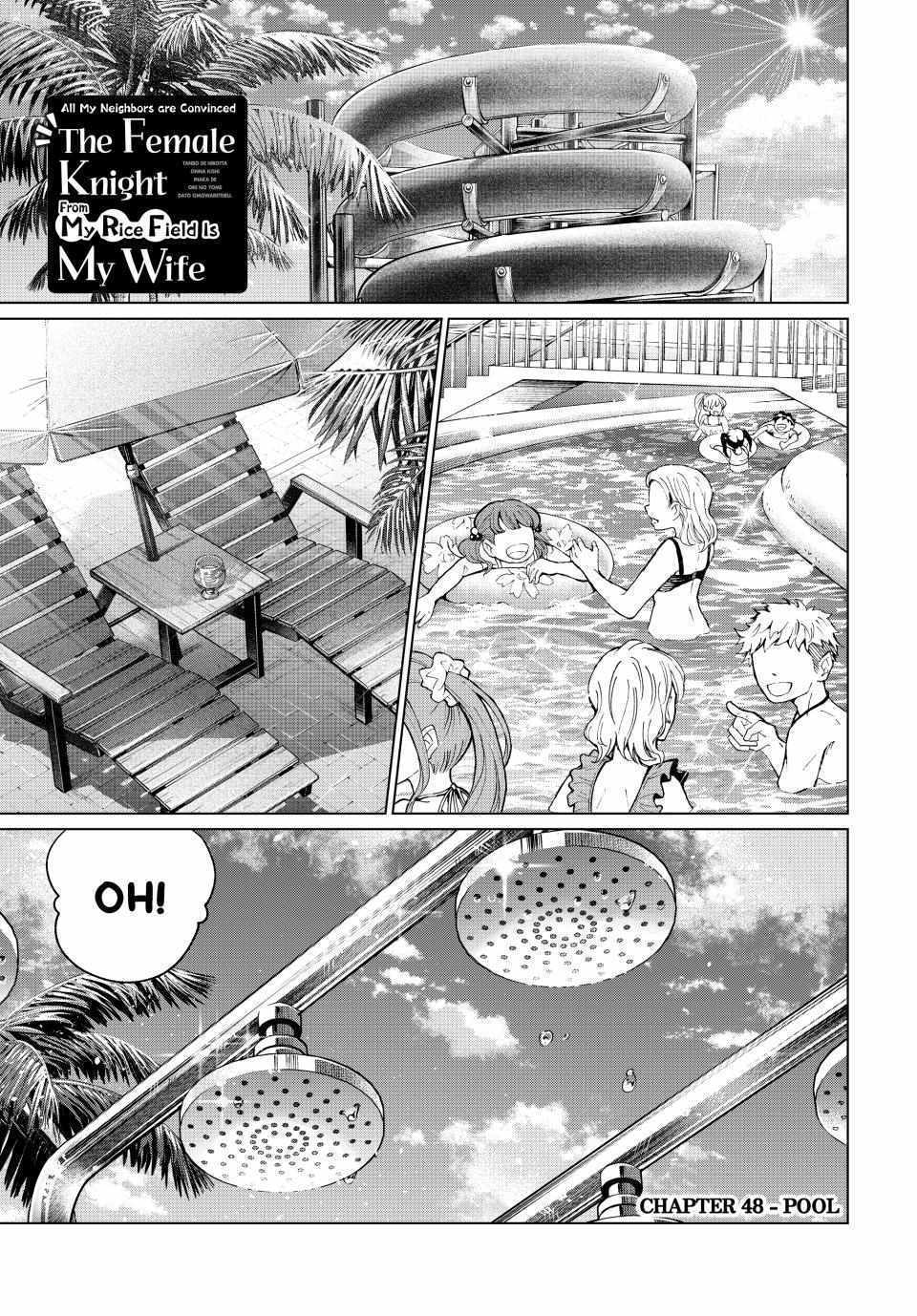 Tanbo de Hirotta Onna Kishi, Inaka de Ore no Yome da to Omowareteiru Chapter 48 page 2 - 