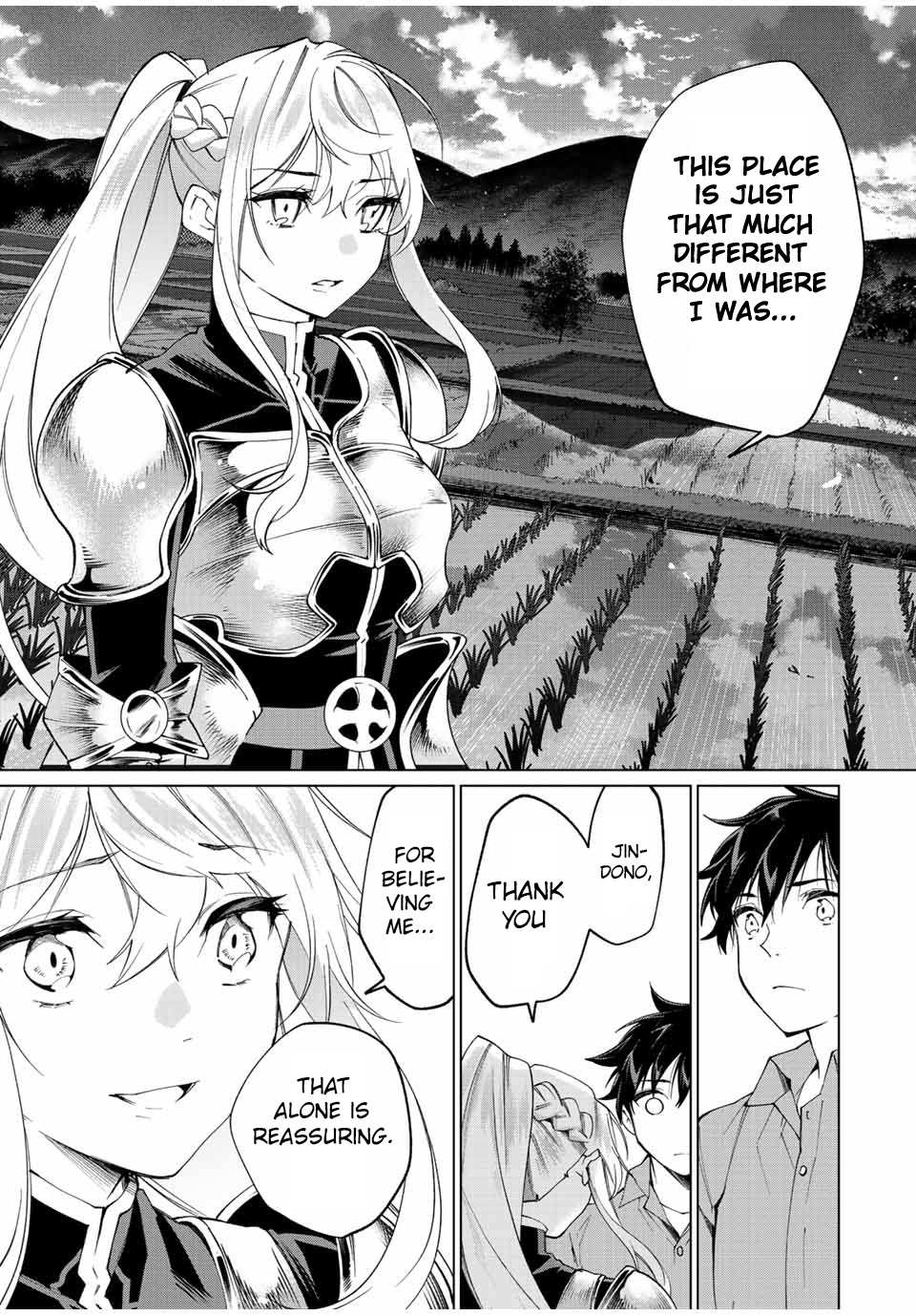 Tanbo de Hirotta Onna Kishi, Inaka de Ore no Yome da to Omowareteiru Chapter 5 page 13 - 