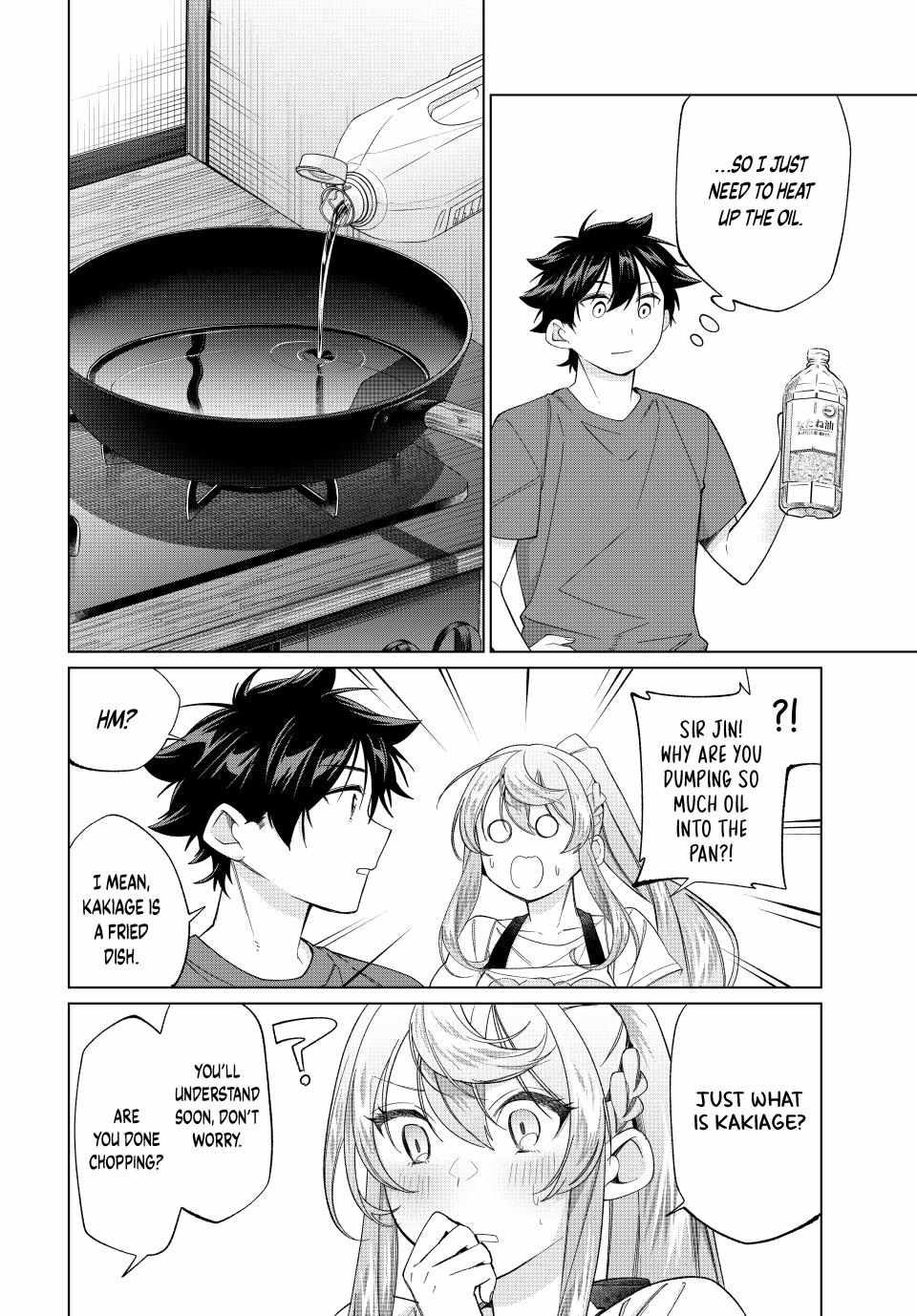 Tanbo de Hirotta Onna Kishi, Inaka de Ore no Yome da to Omowareteiru Chapter 57 page 4 - 