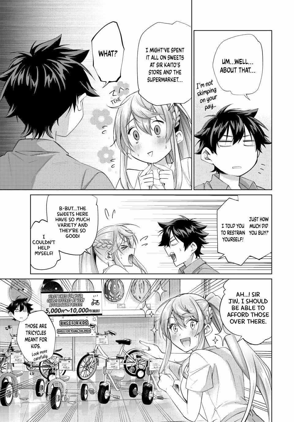 Tanbo de Hirotta Onna Kishi, Inaka de Ore no Yome da to Omowareteiru Chapter 64 page 11 - 