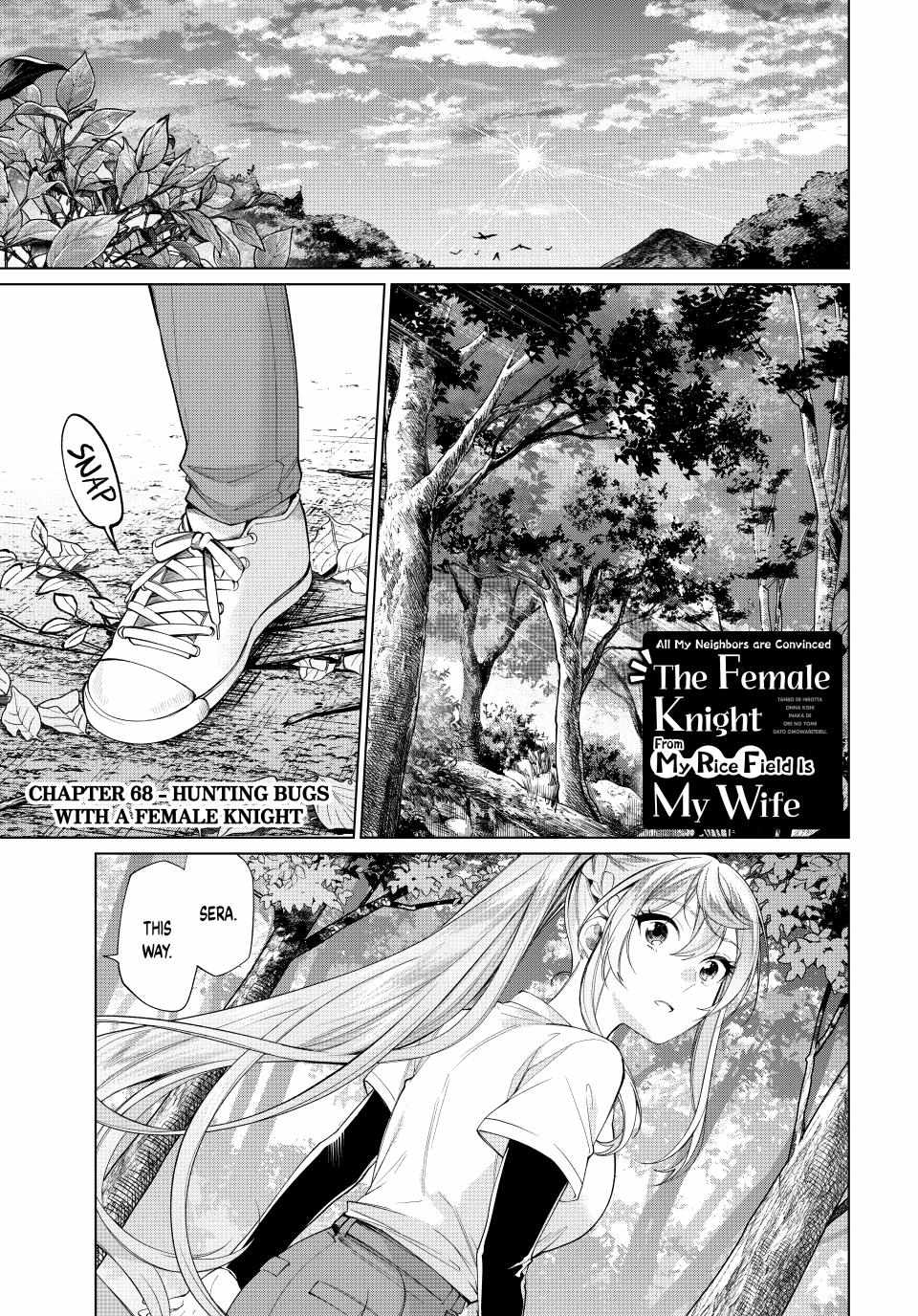 Tanbo de Hirotta Onna Kishi, Inaka de Ore no Yome da to Omowareteiru Chapter 68 page 1 - 