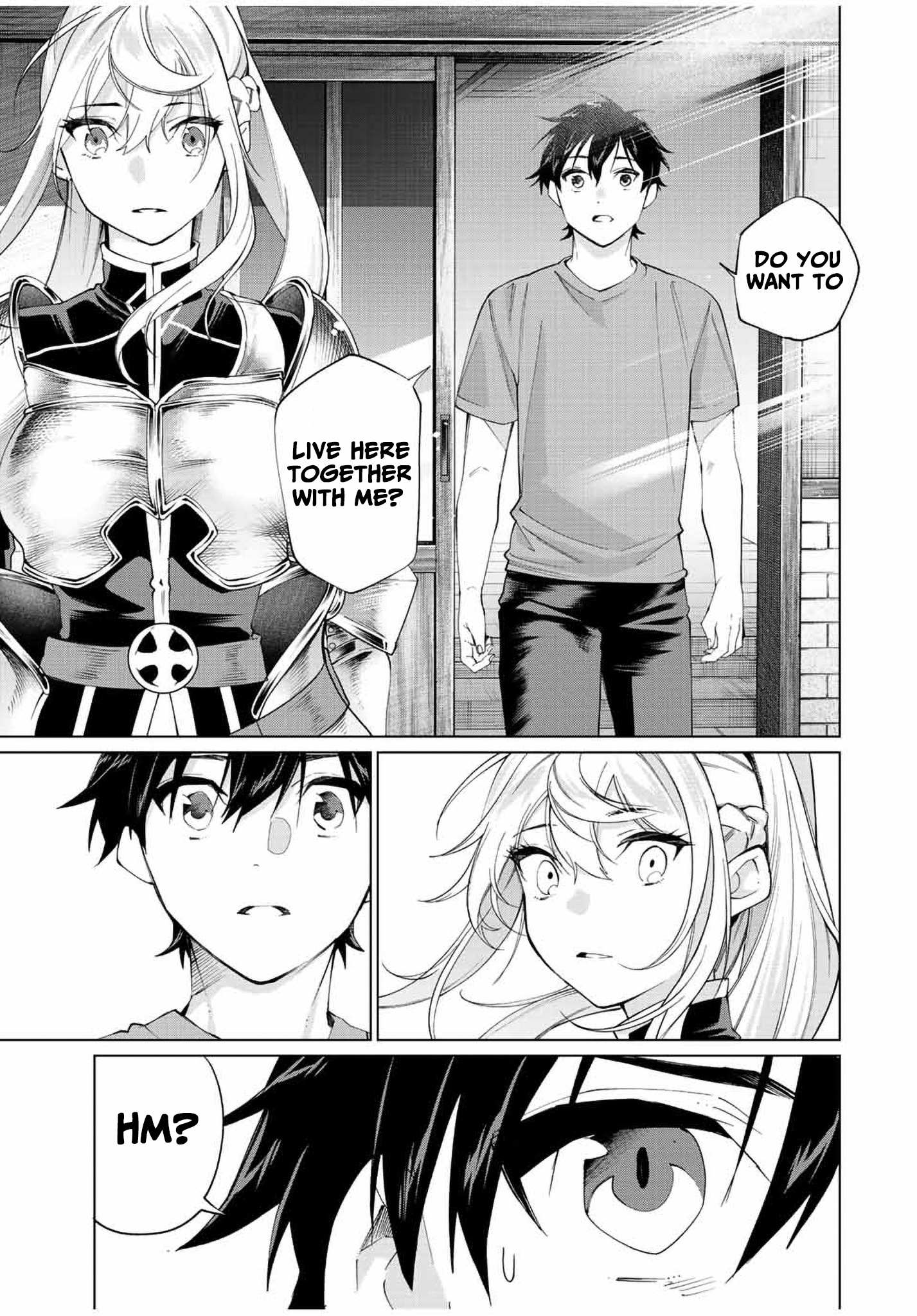 Tanbo de Hirotta Onna Kishi, Inaka de Ore no Yome da to Omowareteiru Chapter 7 page 13 - 