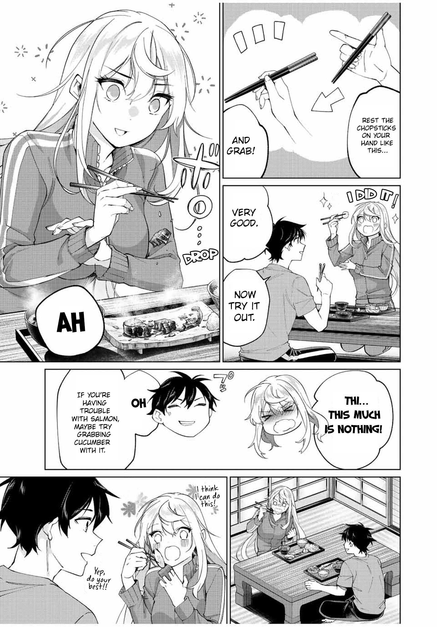 Tanbo de Hirotta Onna Kishi, Inaka de Ore no Yome da to Omowareteiru Chapter 7 page 3 - 