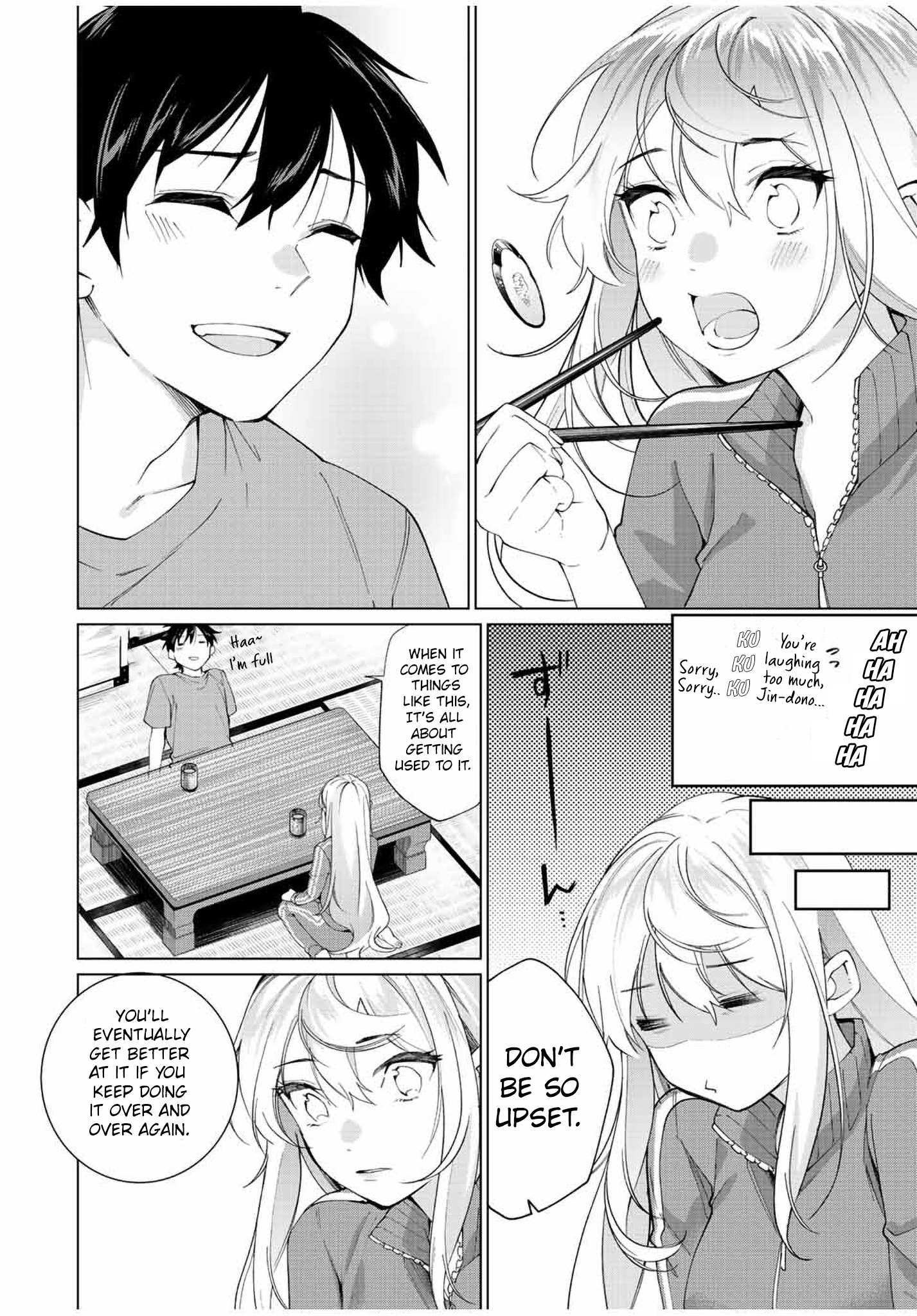 Tanbo de Hirotta Onna Kishi, Inaka de Ore no Yome da to Omowareteiru Chapter 7 page 4 - 