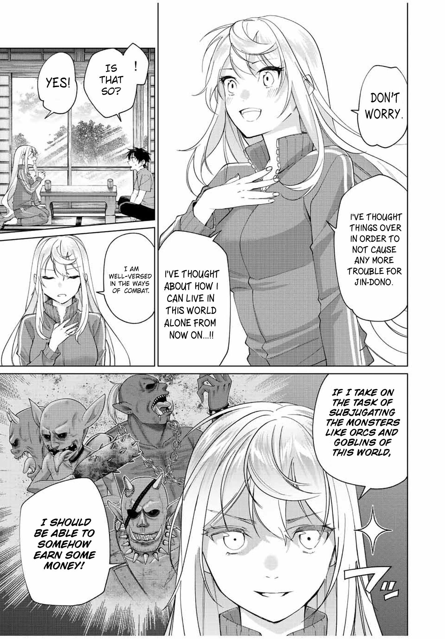 Tanbo de Hirotta Onna Kishi, Inaka de Ore no Yome da to Omowareteiru Chapter 7 page 7 - 