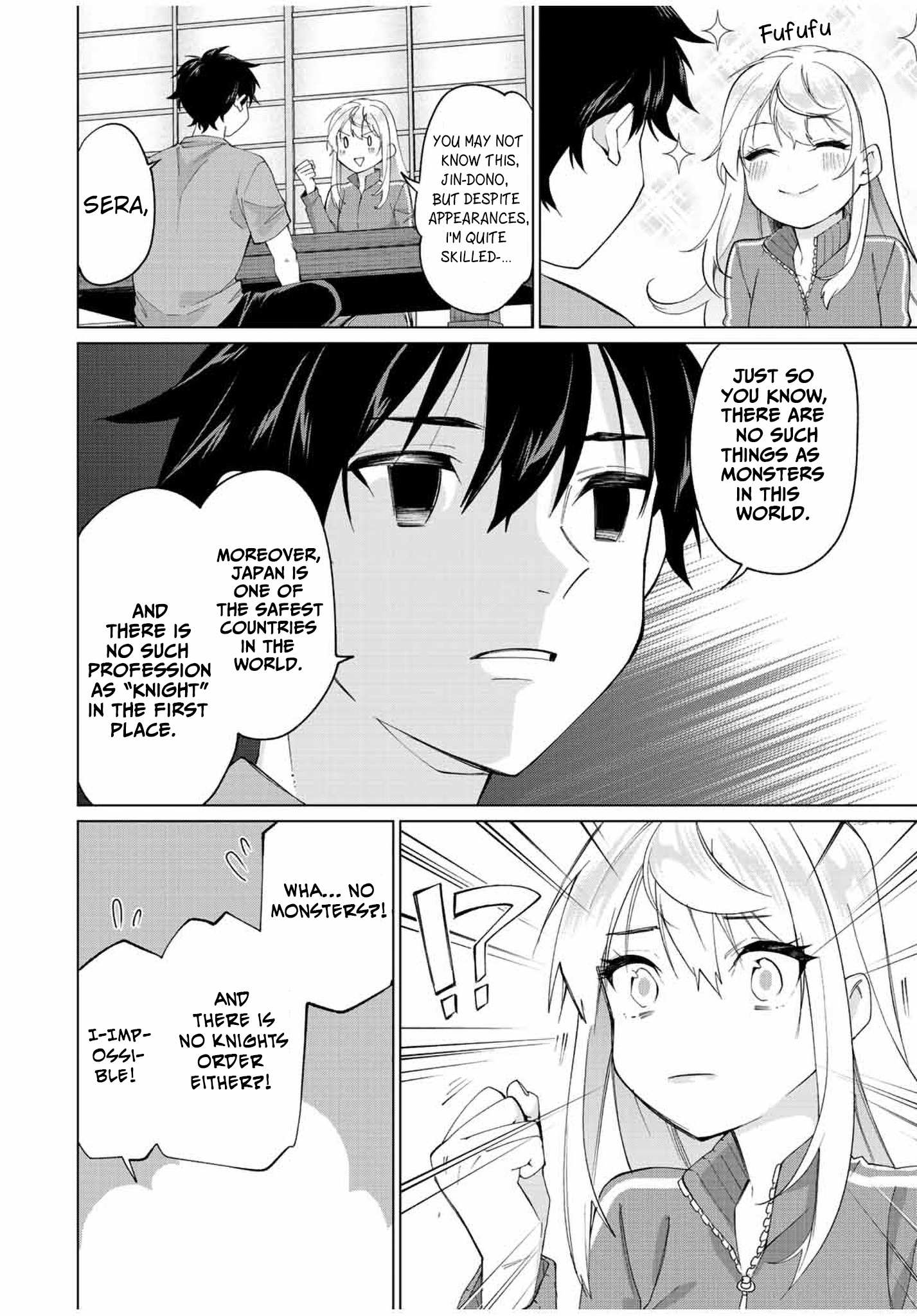Tanbo de Hirotta Onna Kishi, Inaka de Ore no Yome da to Omowareteiru Chapter 7 page 8 - 