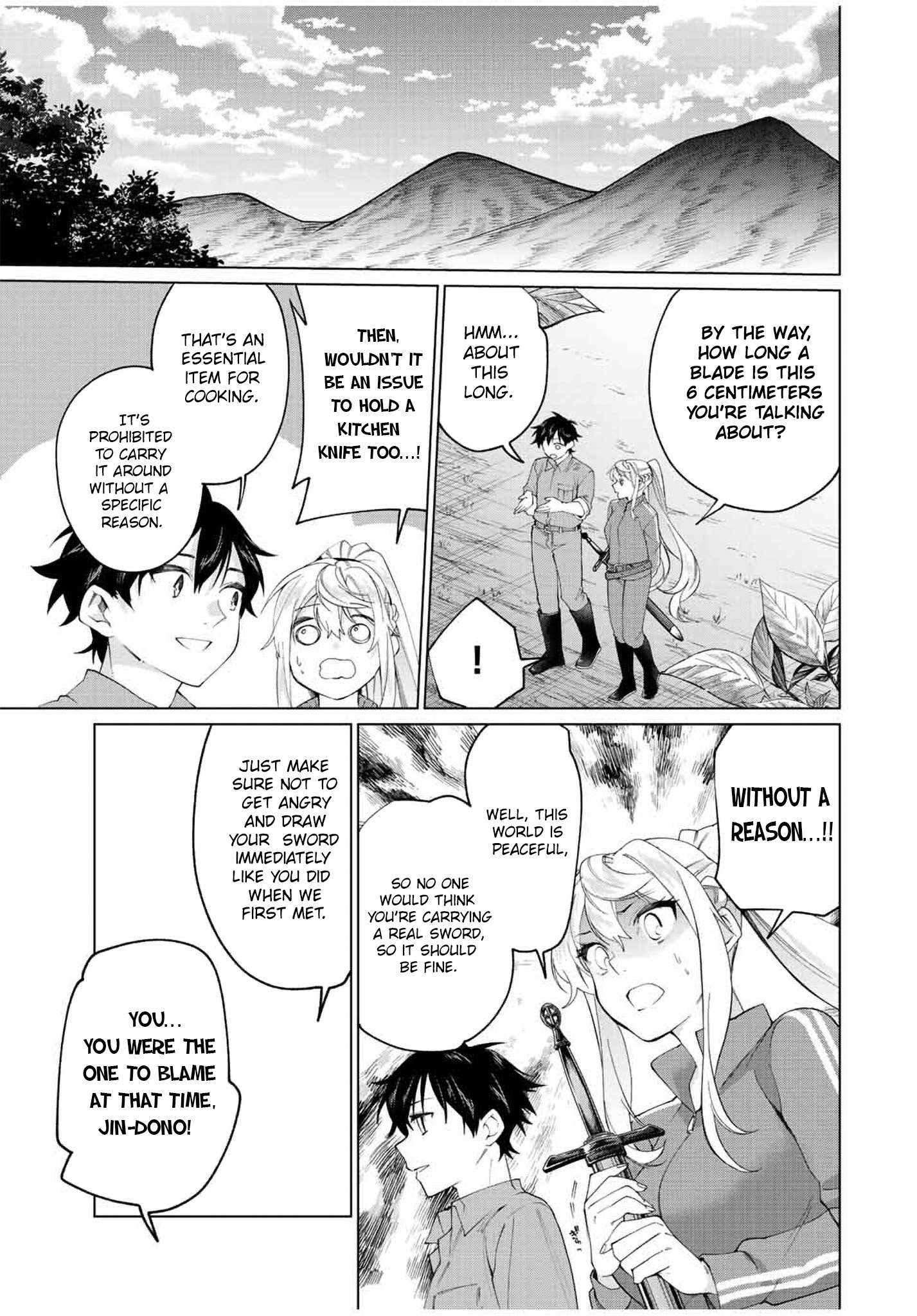 Tanbo de Hirotta Onna Kishi, Inaka de Ore no Yome da to Omowareteiru Chapter 8 page 5 - 