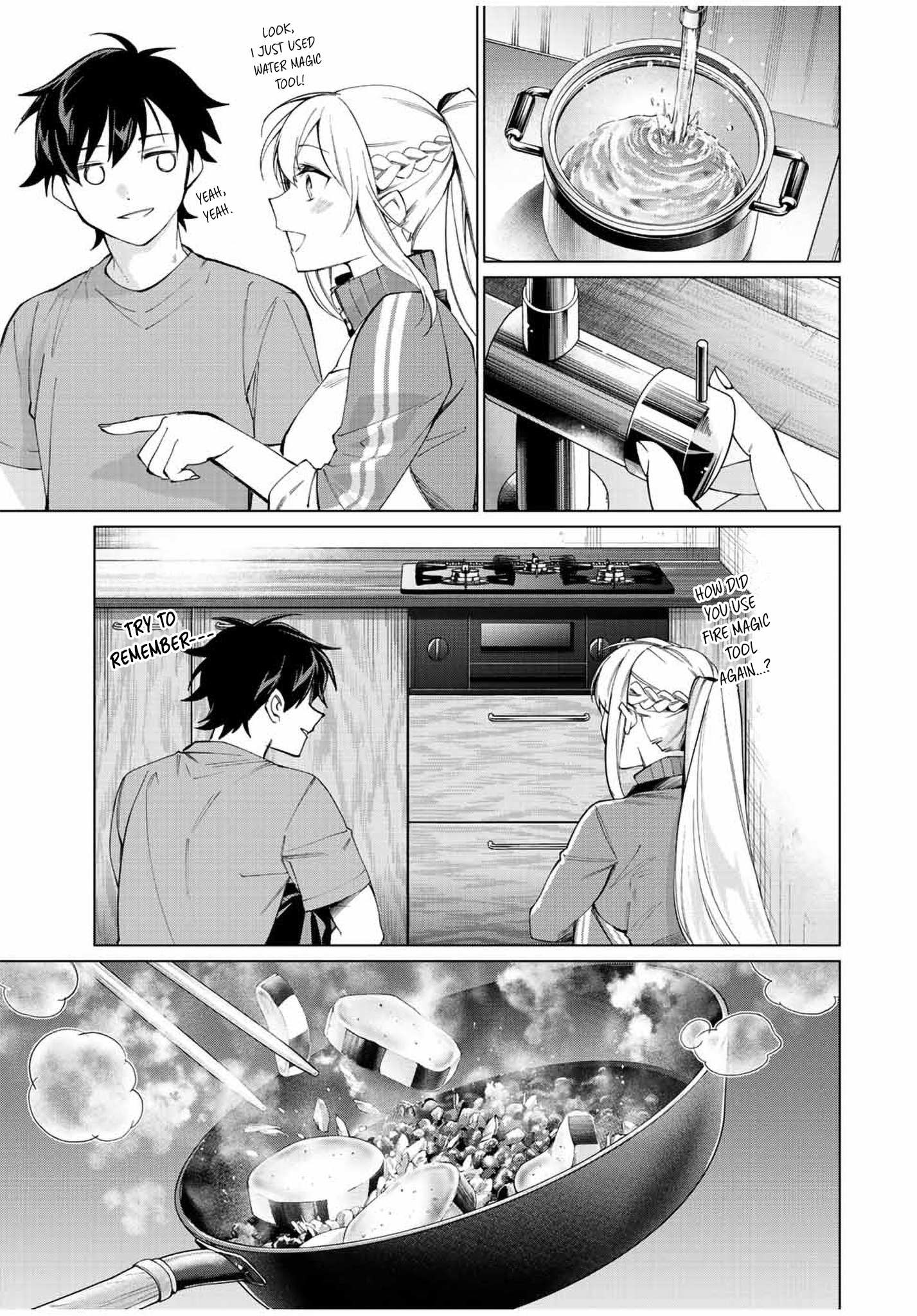 Tanbo de Hirotta Onna Kishi, Inaka de Ore no Yome da to Omowareteiru Chapter 9 page 11 - 