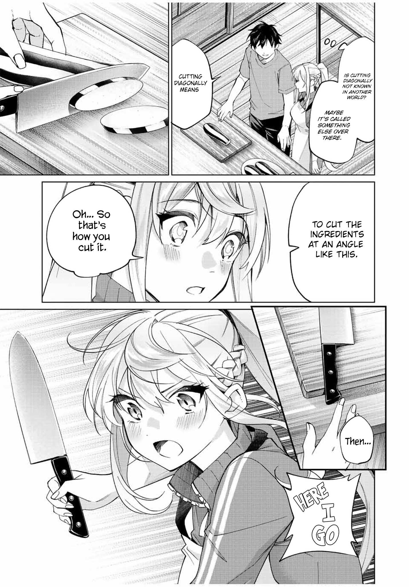 Tanbo de Hirotta Onna Kishi, Inaka de Ore no Yome da to Omowareteiru Chapter 9 page 7 - 