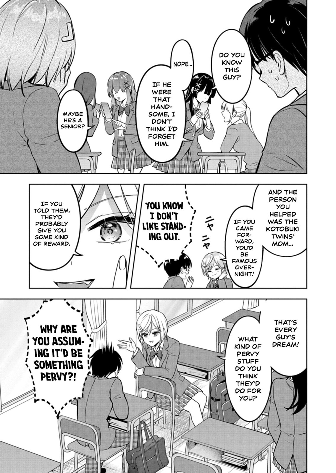 Taoreta Fujin wo Sukutta go Houbi wa, Musume no Bijin Futago to no Otsukiai Deshita. Chapter 1 page 25 - 