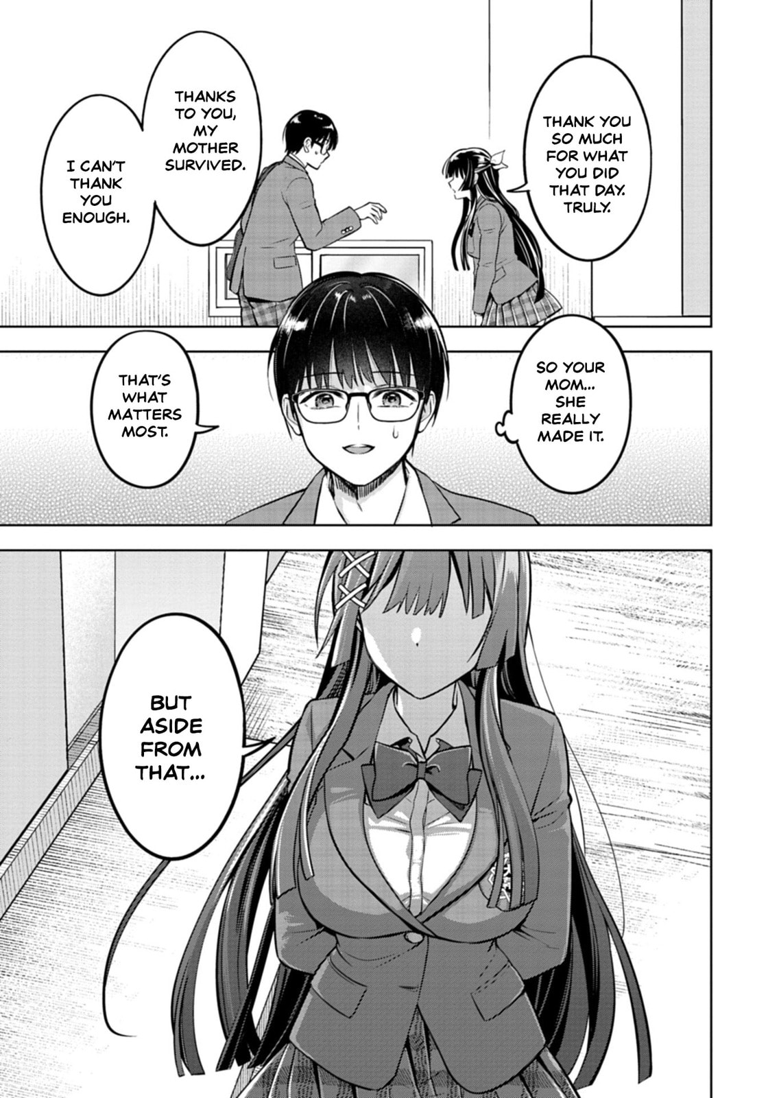 Taoreta Fujin wo Sukutta go Houbi wa, Musume no Bijin Futago to no Otsukiai Deshita. Chapter 1 page 35 - 