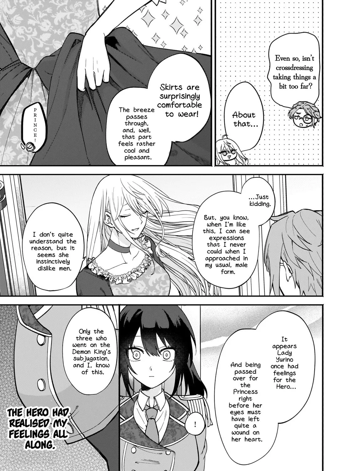 Tashikani Watashi wa, Oyome-san ga Hoshii to Iimashita.: Josou no Ouji-sama wa Okotowari! Chapter 1 page 49 - 