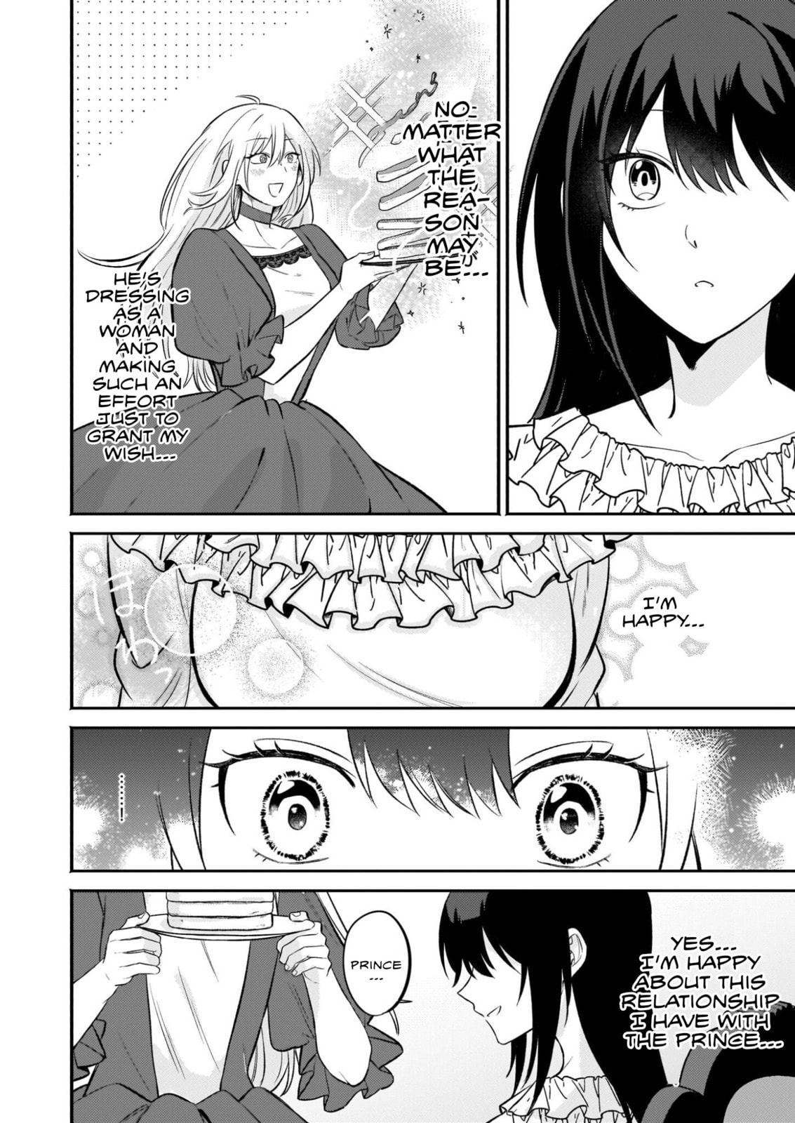 Tashikani Watashi wa, Oyome-san ga Hoshii to Iimashita.: Josou no Ouji-sama wa Okotowari! Chapter 3.2 page 6 - 