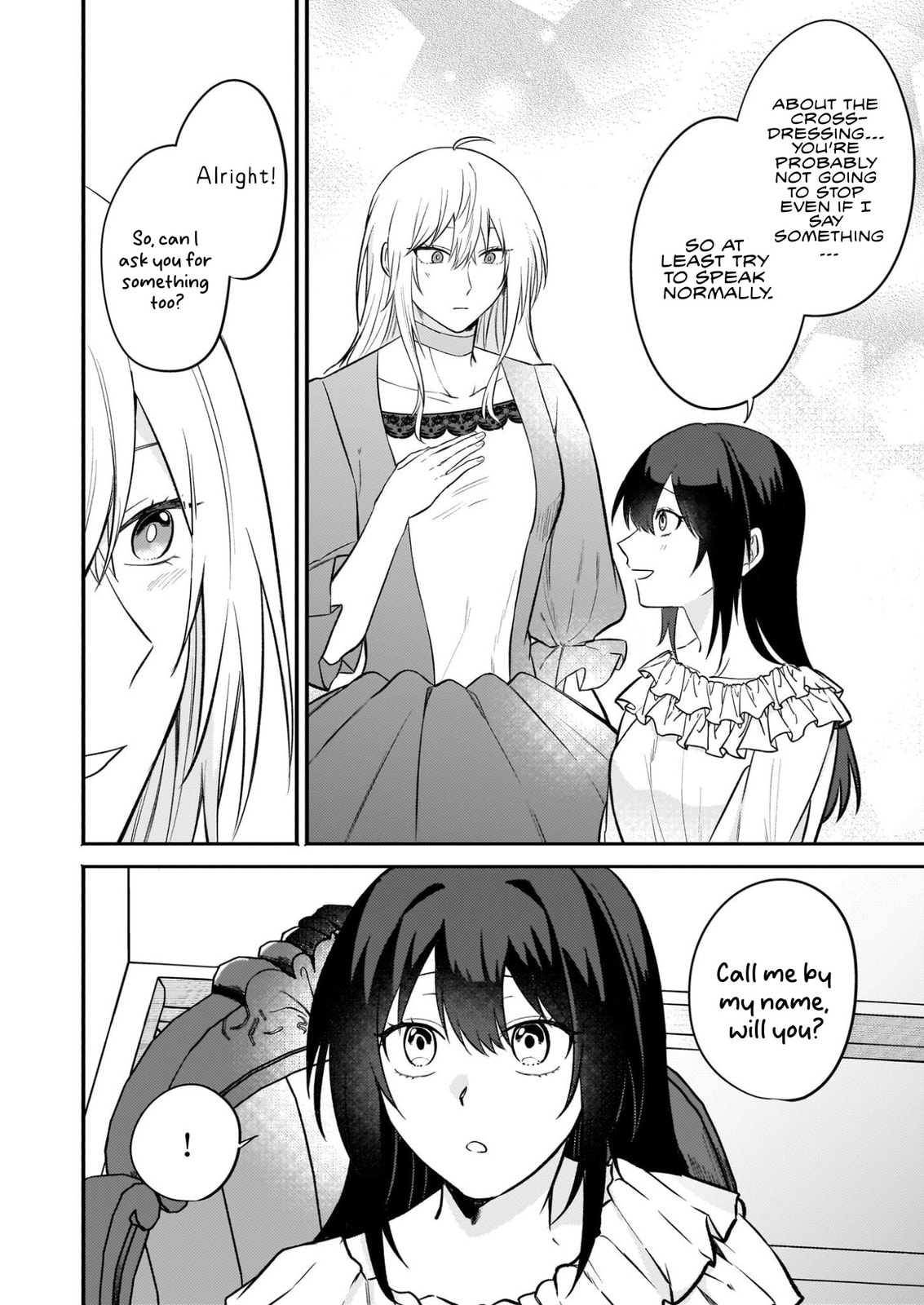 Tashikani Watashi wa, Oyome-san ga Hoshii to Iimashita.: Josou no Ouji-sama wa Okotowari! Chapter 3.2 page 8 - 