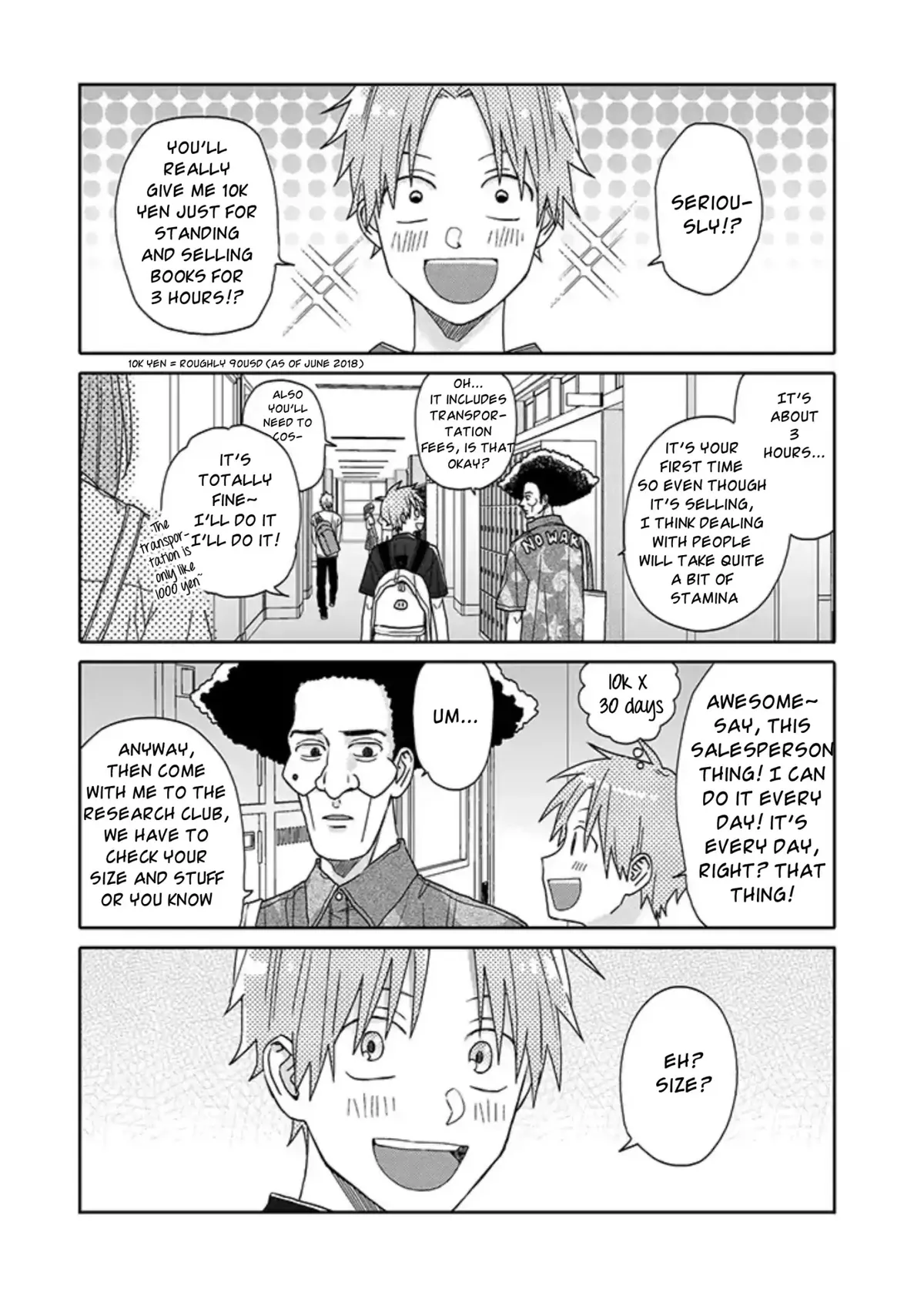 Tashiro-Kun, Kimi Tte Yatsu Wa. Chapter 4 page 1 - 
