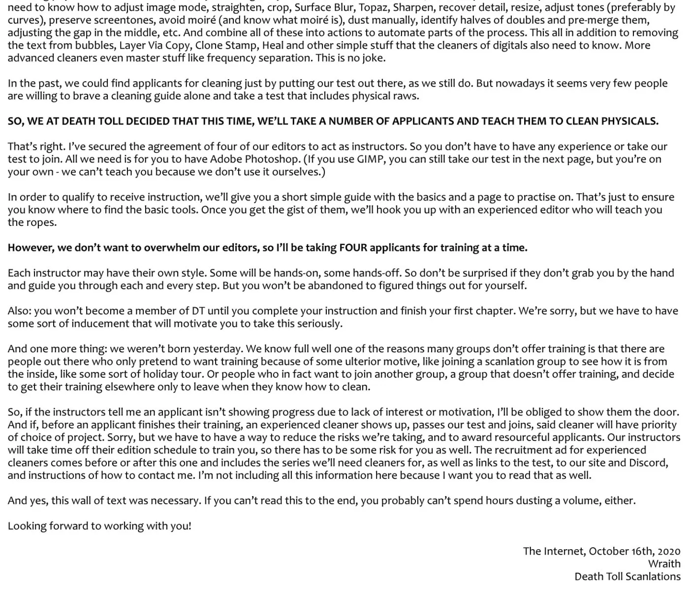 Task Force for Paranormal Disaster Management Chapter 14 page 127 - 