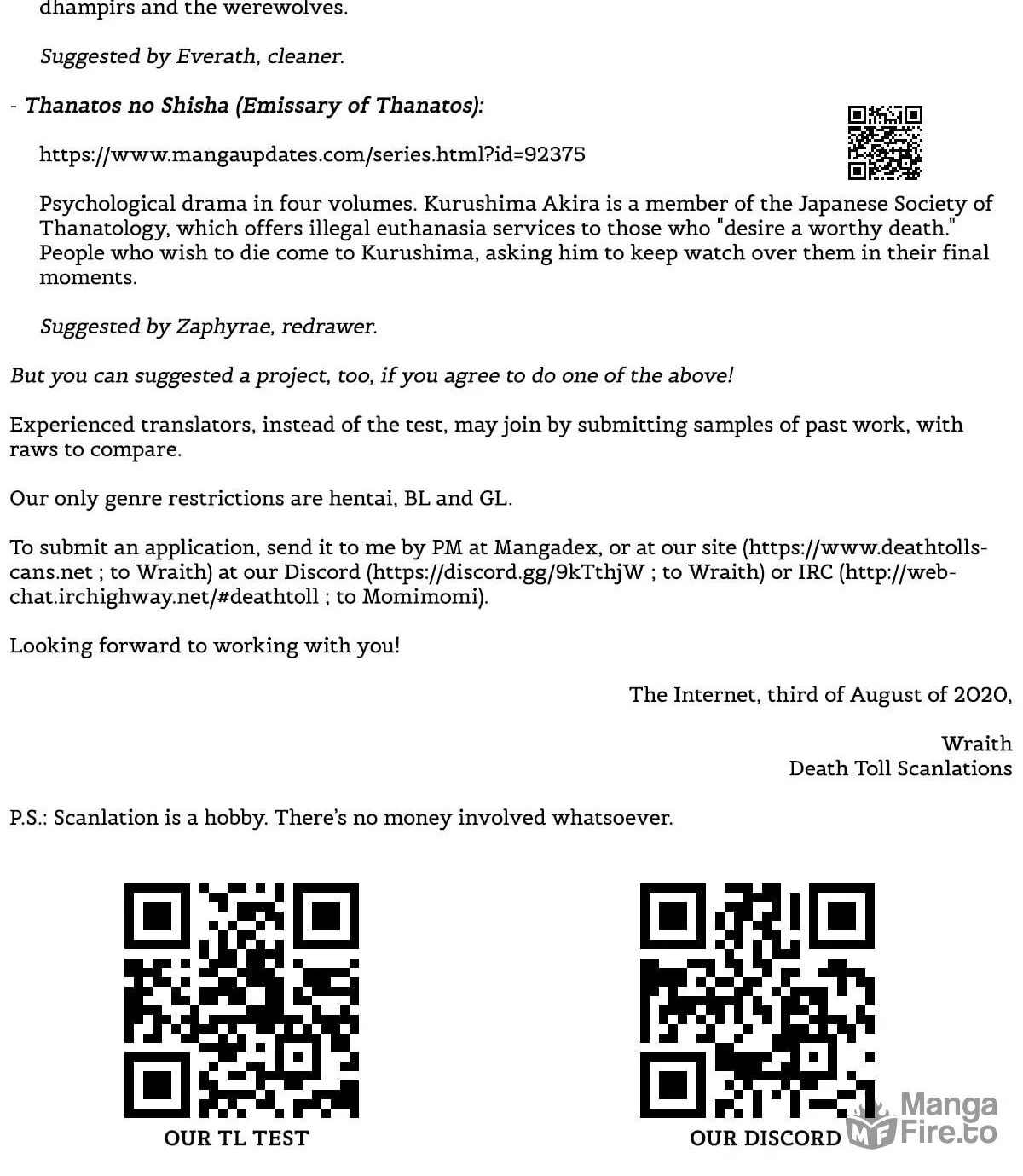 Task Force for Paranormal Disaster Management Chapter 2 page 108 - 