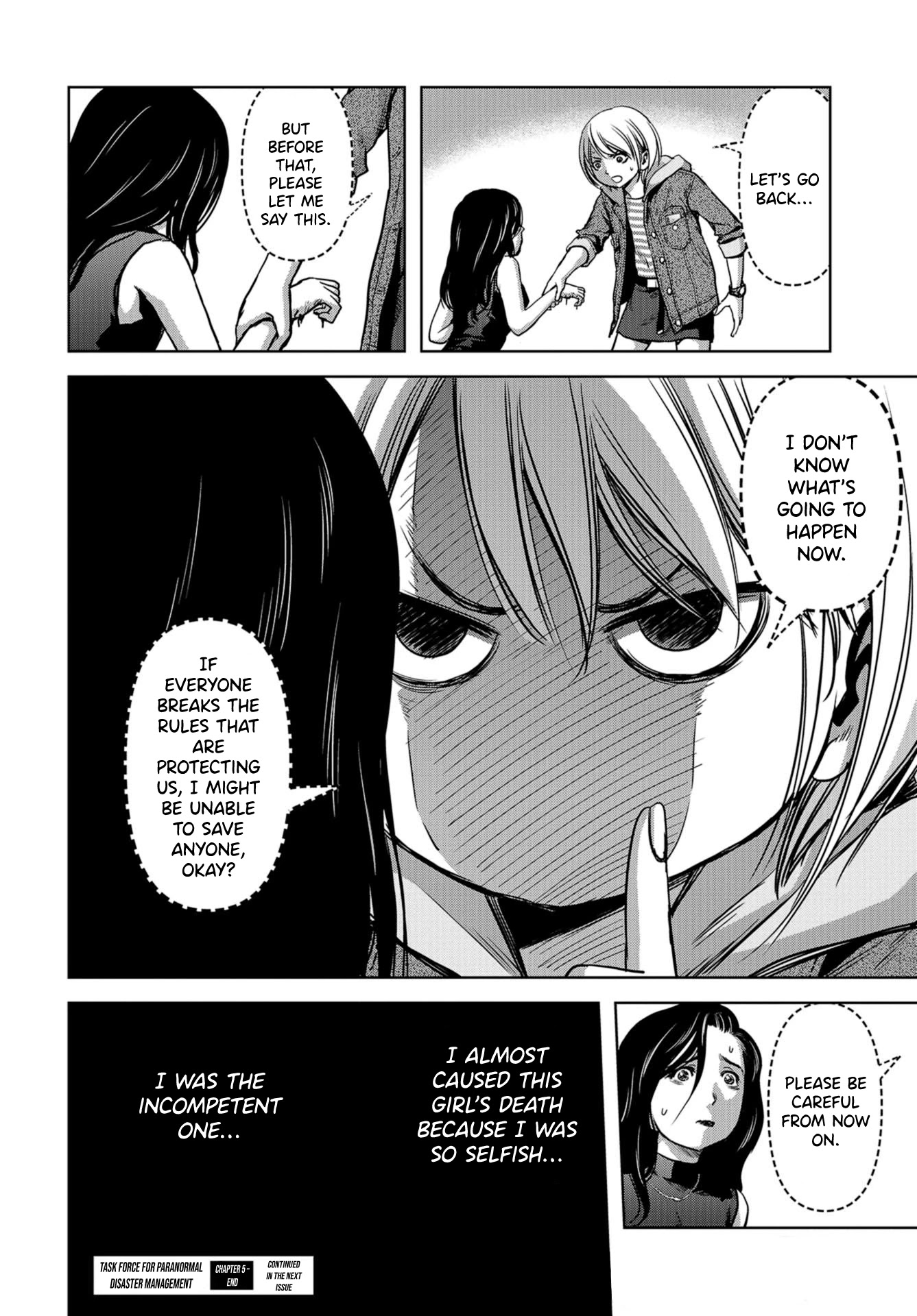Task Force for Paranormal Disaster Management Chapter 5 page 53 - 