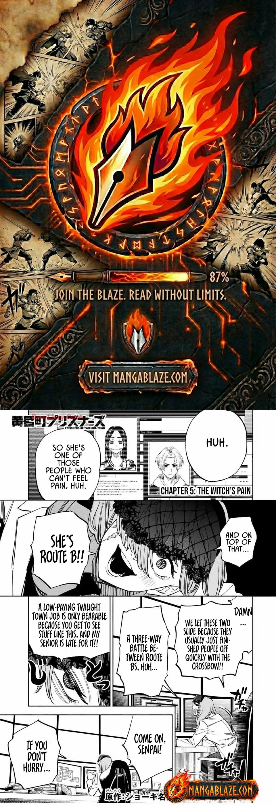 Tasogare-chou Prisoners Chapter 5 page 1 - 