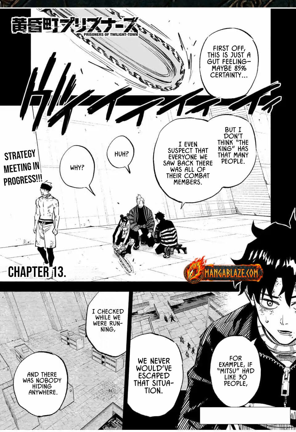 Tasogare Machi Prisoners Chapter 13 page 2 - 