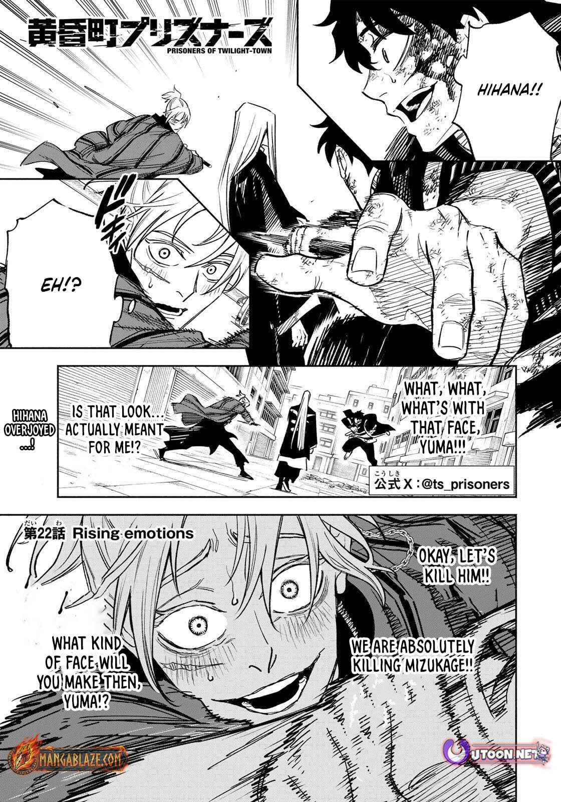Tasogare Machi Prisoners Chapter 22 page 2 - 