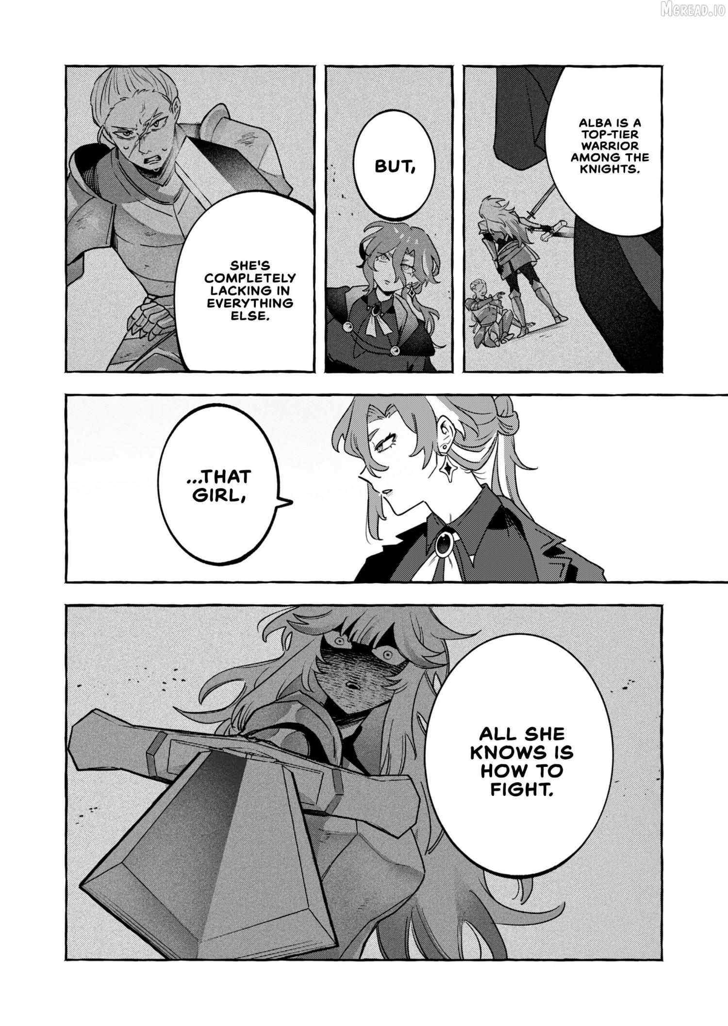Tatakai shika Shiranai Onna Kishi o Amayakashi Tsuzuketa Chapter 4 page 8 - 