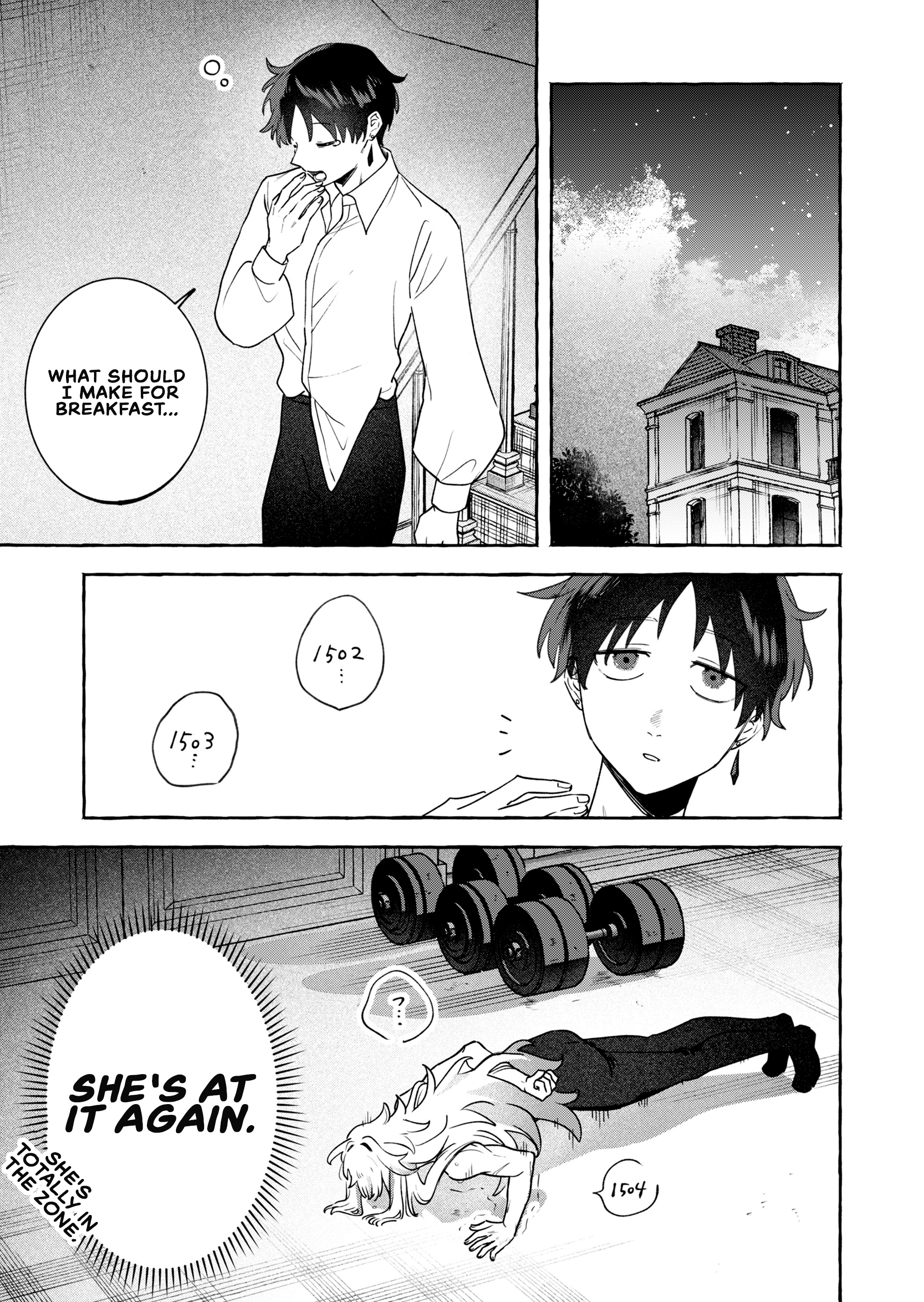Tatakai shika Shiranai Onna Kishi o Amayakashi Tsuzuketa Chapter 5 page 1 - 