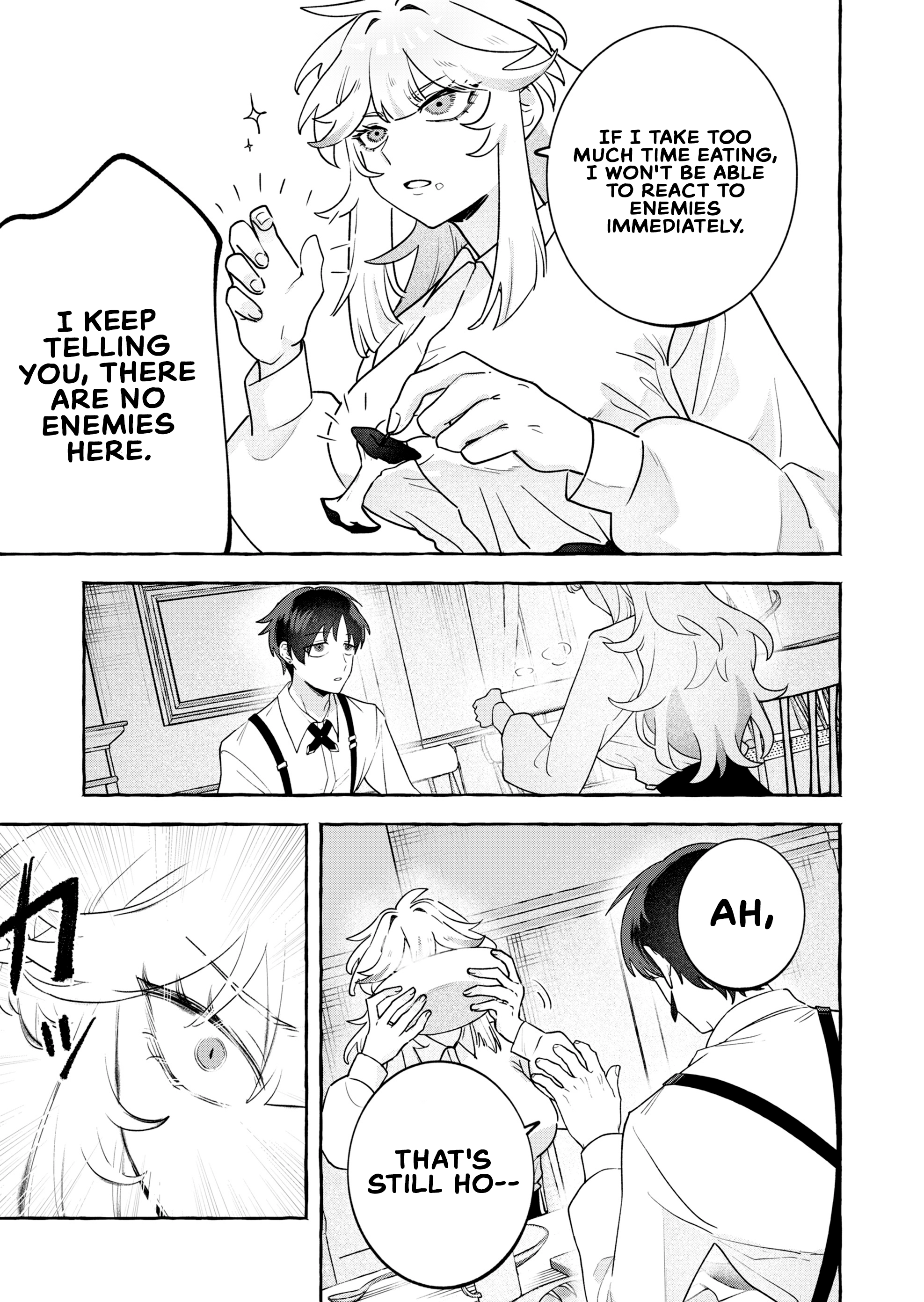 Tatakai shika Shiranai Onna Kishi o Amayakashi Tsuzuketa Chapter 5 page 5 - 