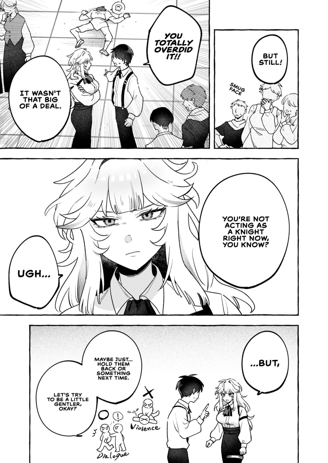 Tatakai Shika Shiranai Onna Kishi wo Amayakashi Tsuzuketa Chapter 3 page 5 - 