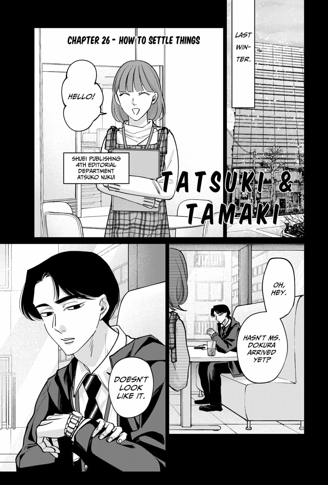 TATSUKI & TAMAKI Chapter 26 page 1 - 