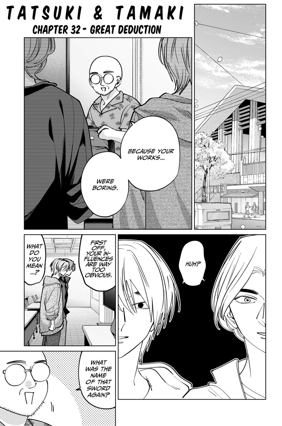 Tatsuki to Tamaki Chapter 32 page 1 - 